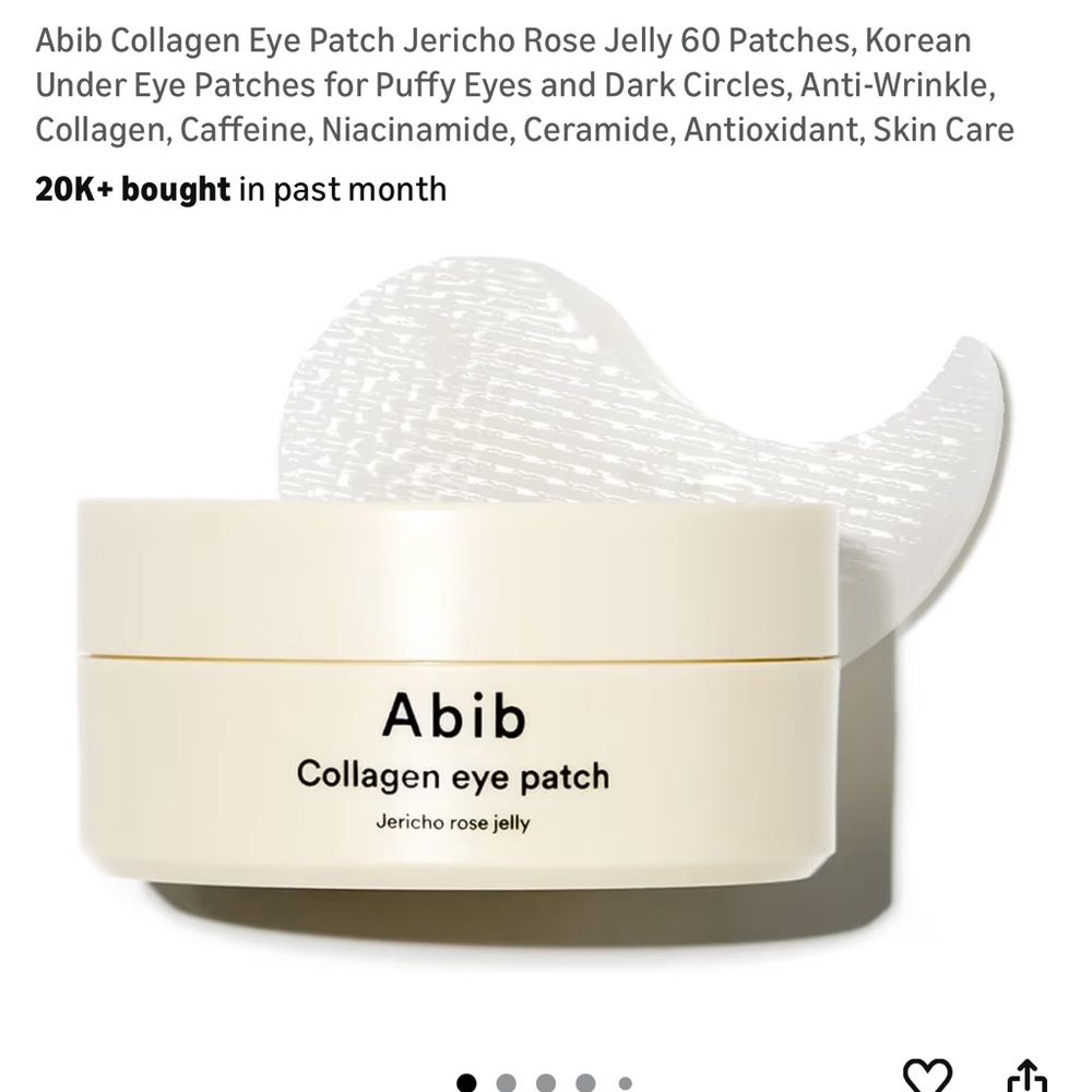 Collagen Eye Patch - Cream